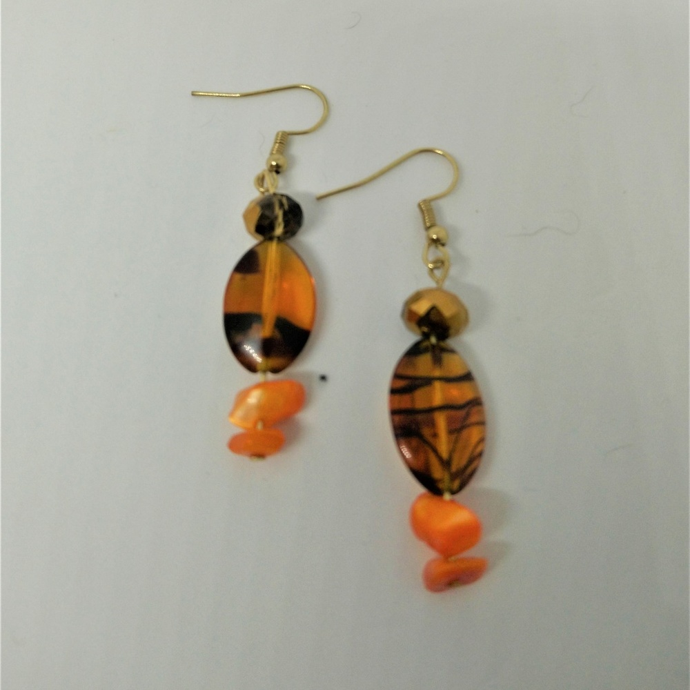 tiger eye earrings